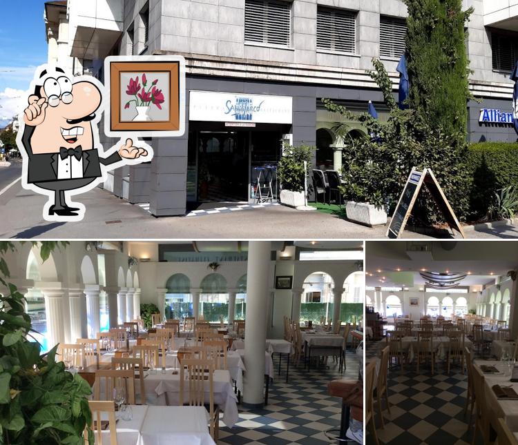 Dai un'occhiata agli interni di Restaurant Piazza San Marco Sàrl