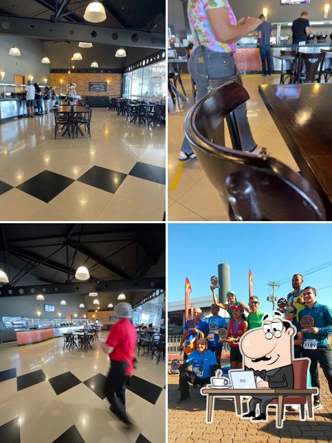 O interior do Restaurante plataforma