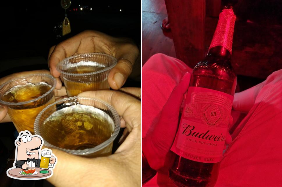 Order a pint of light or dark beer