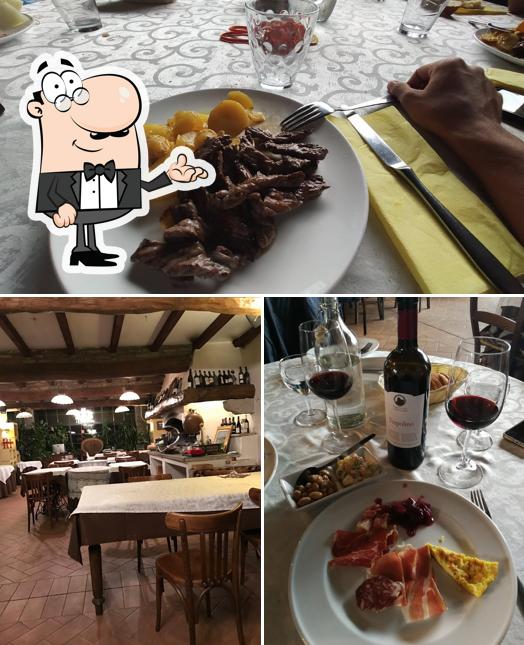 Gli interni di Cascina Marzana