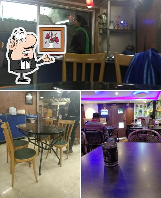 The interior of Bhuribhoj