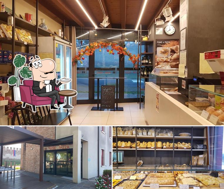 Gli interni di PANE E PIZZA di Sacco Francesco