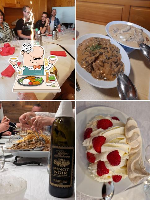 Platti al Restaurant des Cluds