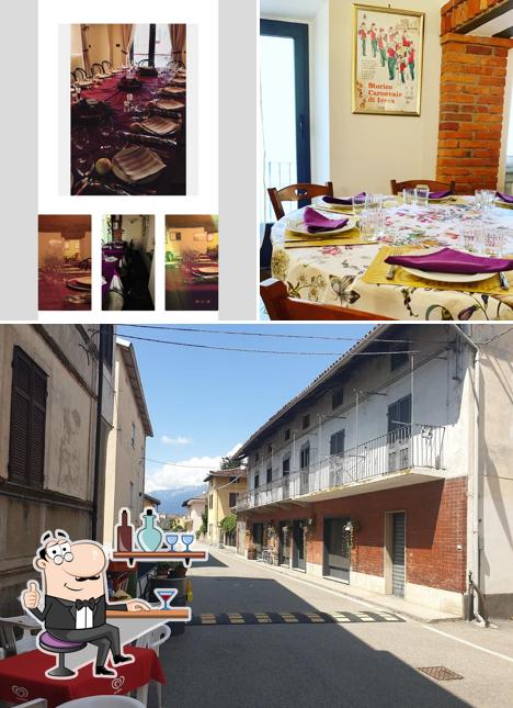 Questa è la foto che raffigura la interni e esterno di Trattoria Subrich