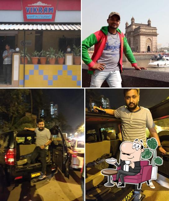 The interior of Vikram Bar & Restaurant