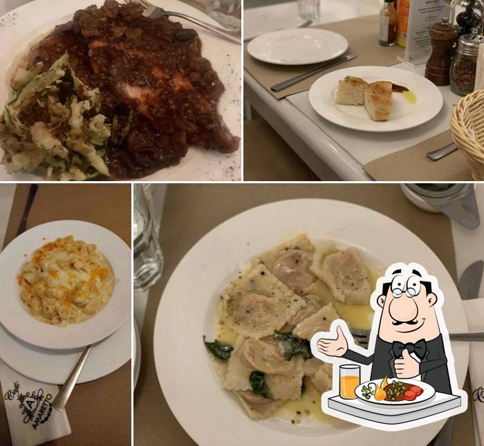 Meals at Cafe Amaretto