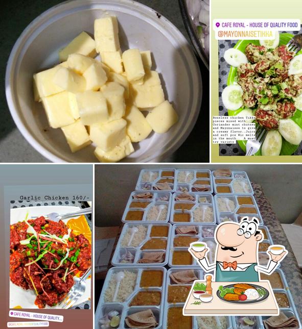 Food at Cafe Royal Restaurant