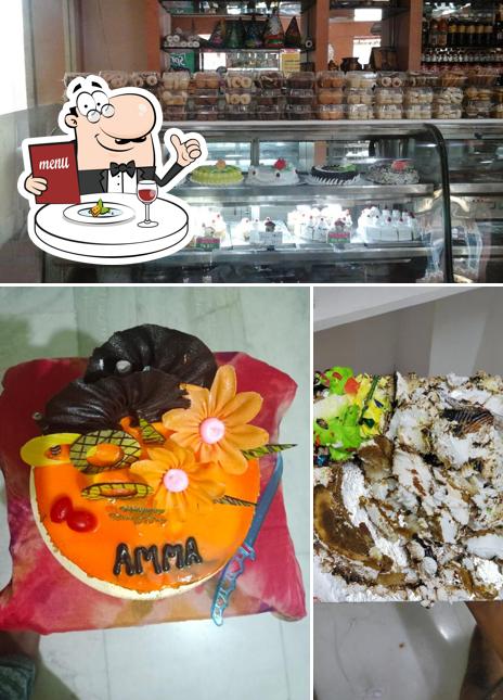 Food at Sri Thirumala Bakery