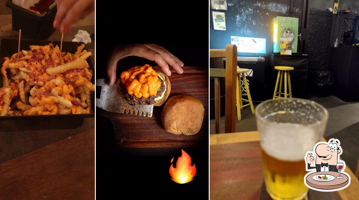 Comida em Hamburgueria do Fusca