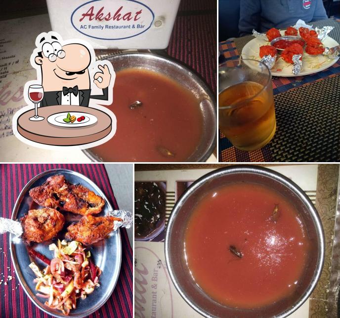 Food at Hotel Akshat