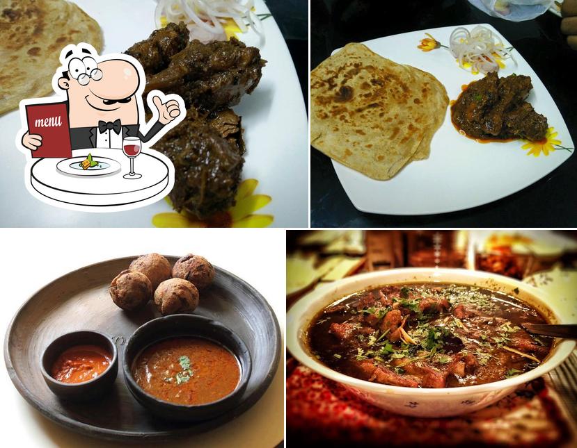 Food at Mutton Bullet Wala