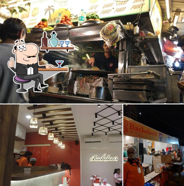 The interior of Bachelorr's - Chowpatty (Since 1930's)