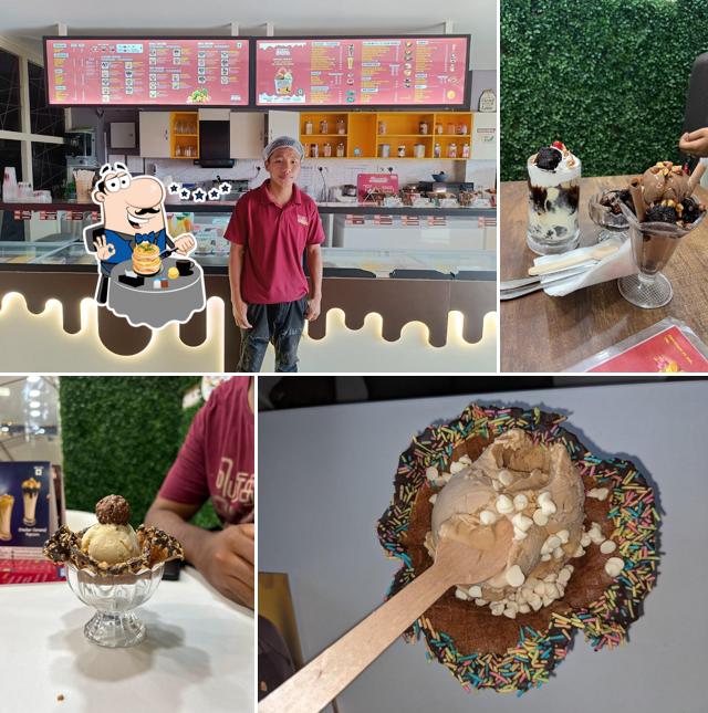 Meals at Cream and Fudge Ice Cream Shop Thanjavur