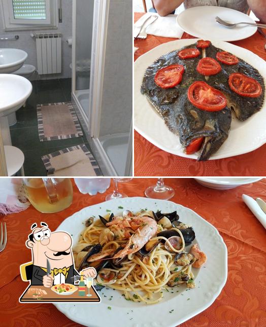 Questa è la foto che raffigura la cibo e interni di Hotel Lucerna