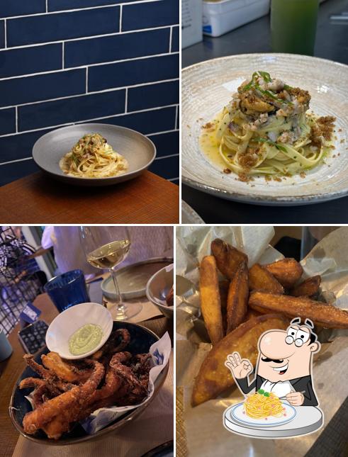 Spaghetti alla carbonara al Ristorante Amarea