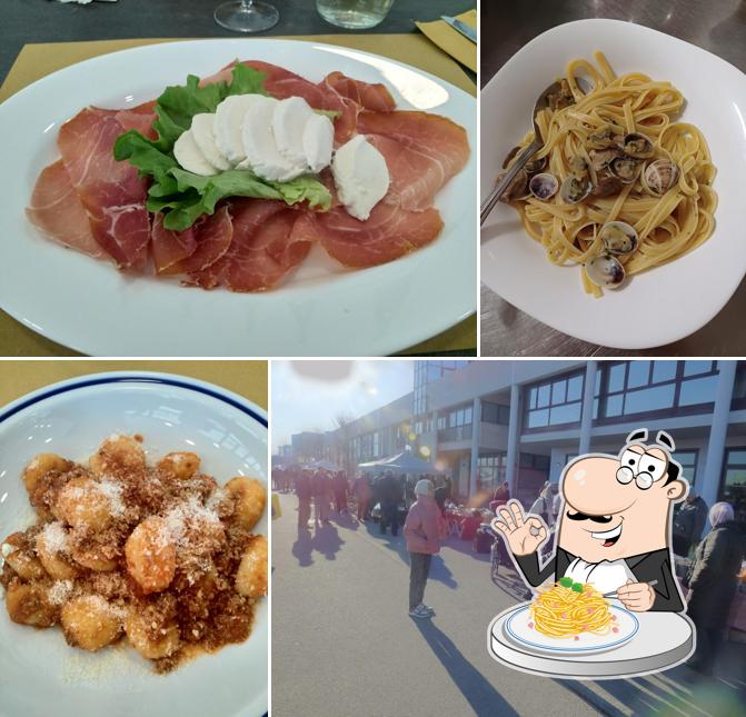 Spaghetti alla carbonara al Trattoria Lo Svago