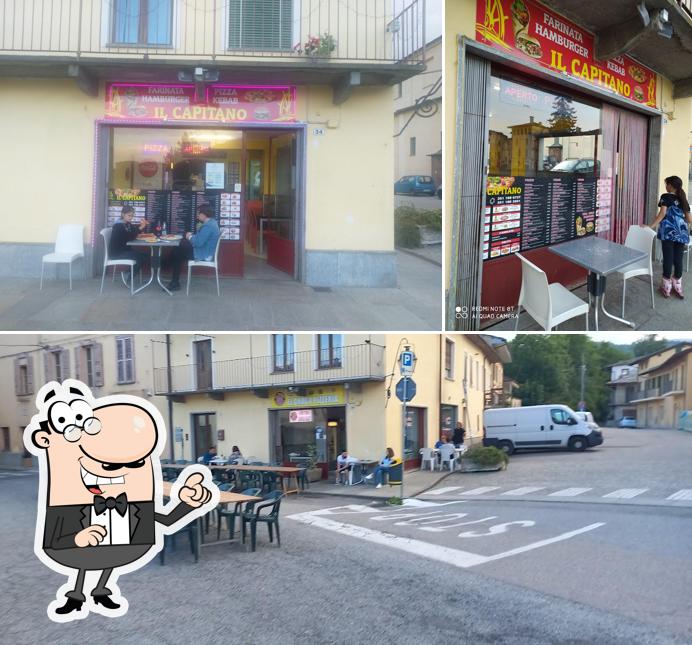 Gli esterni di il capitano pizza kebab