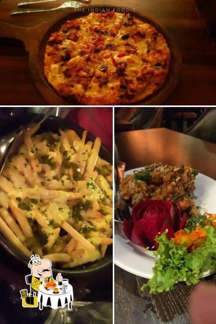 Food at The Flying Saucer Cafe