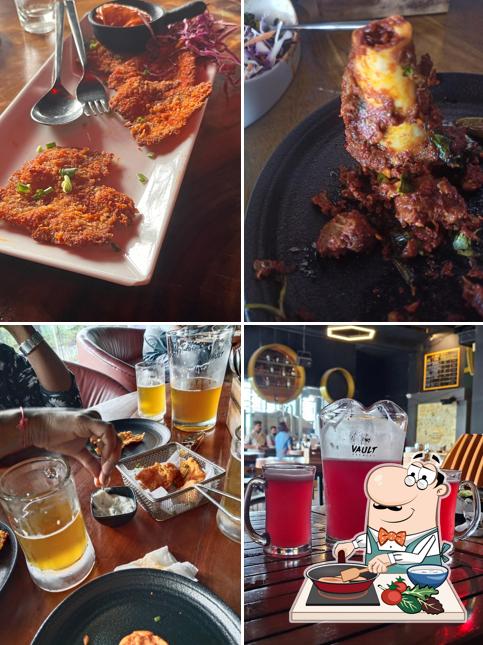 Chicken curry at Vault Brewery Restaurant