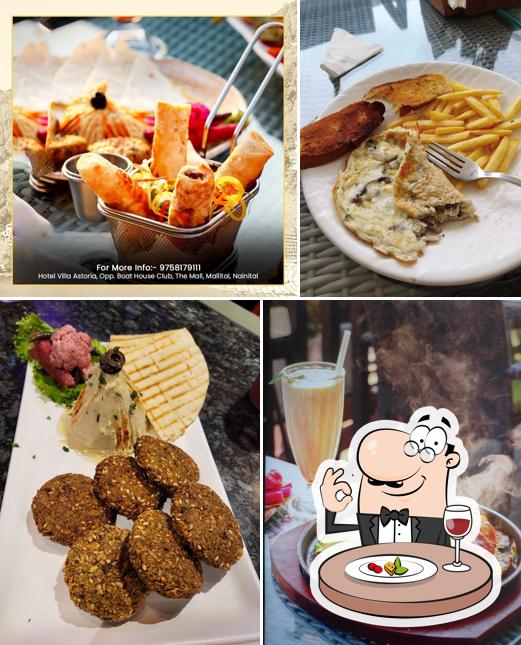 Food at Brittneys Cafe