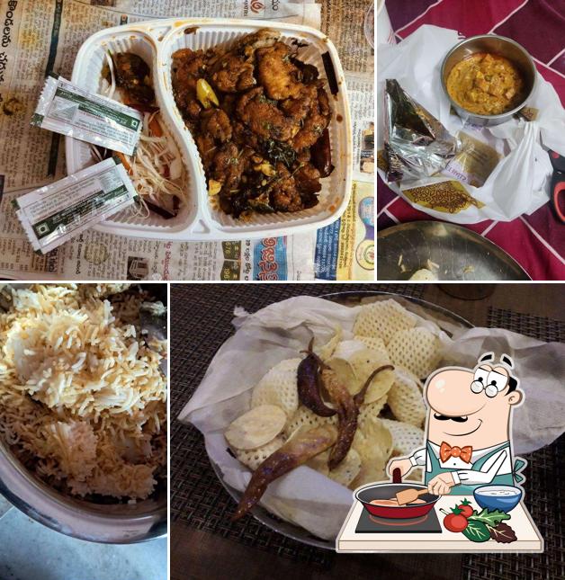 Chicken curry at Cross Roads Restaurant & Sweets