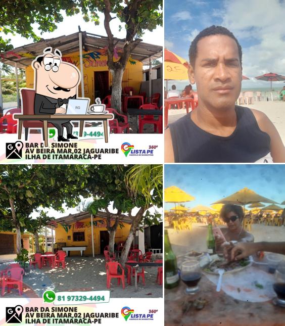 Veja imagens do interior do Bar da Simone ListaPE