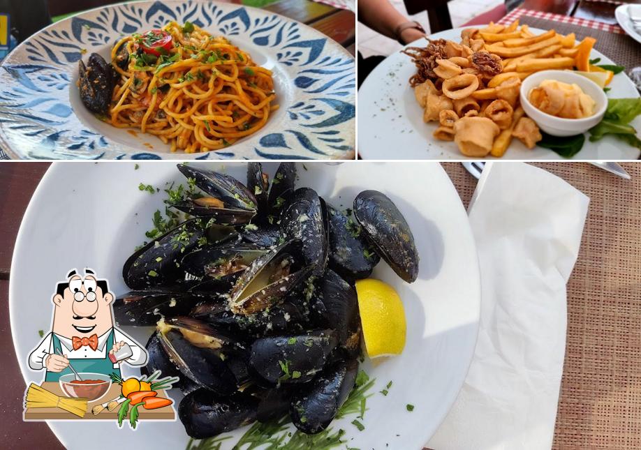 Spaghetti alla bolognese al RESTAURANT AL MARE NOVIGRAD