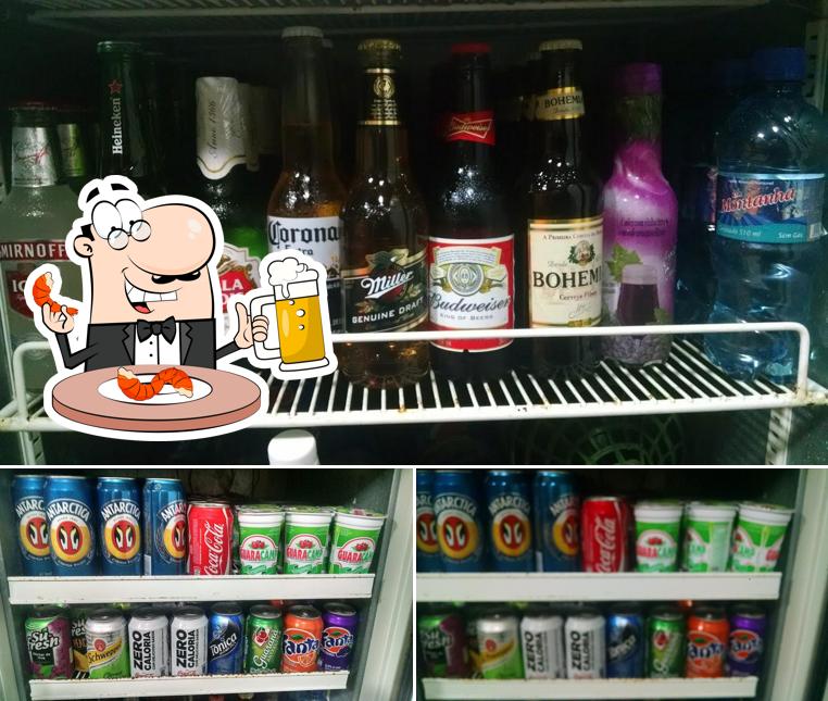 Você pode tomar um copo de cerveja leve ou escura