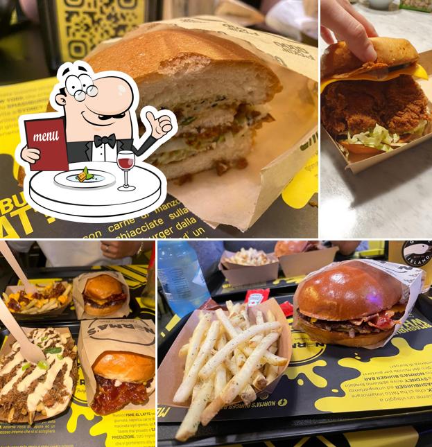 Panino con maiale stirato al Norma's Burger Bar