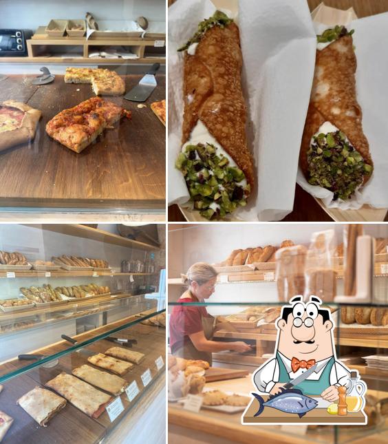 Salmone grigliato al Panificio Maidda