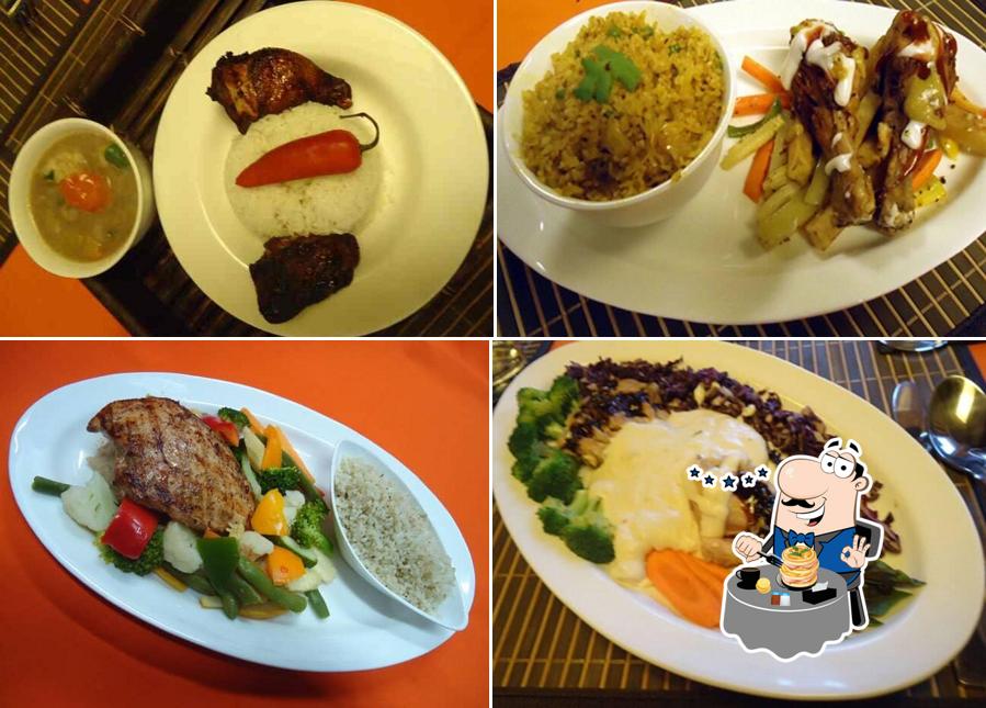 Food at Shanghai Salsa