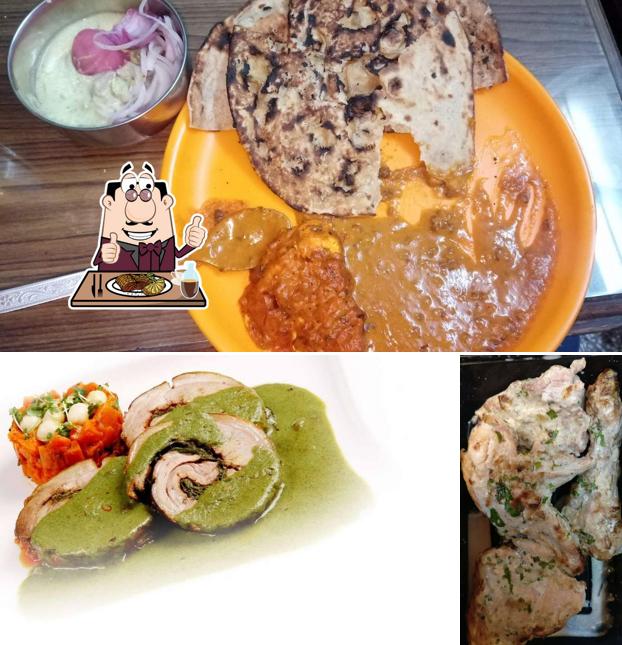 Try out meat dishes from the menu