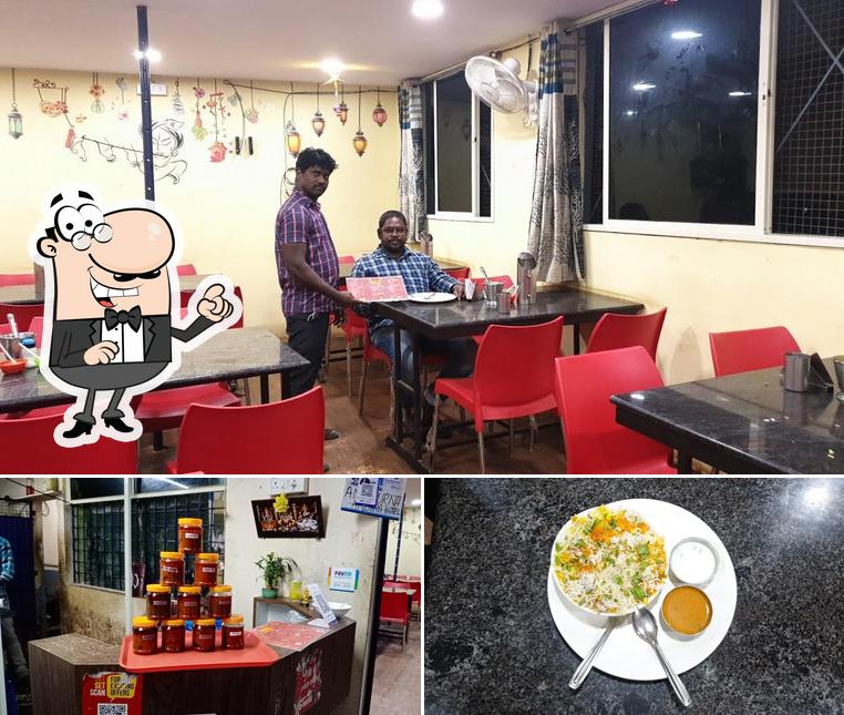 Annapurna Andhra hotel is distinguished by interior and food