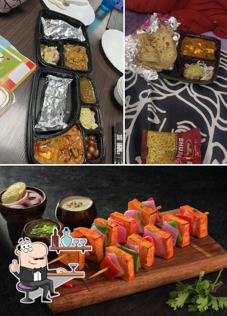 The interior of BOX8 - Desi Meals