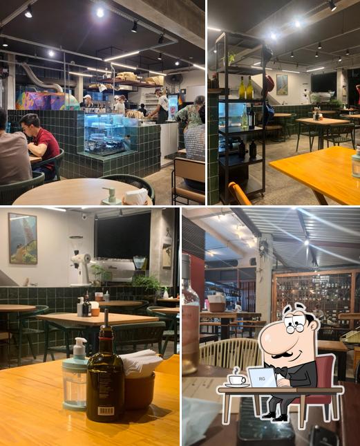 O interior do Castália Oficina