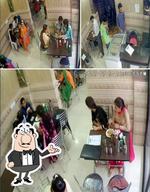 The interior of Harman Fast food Court