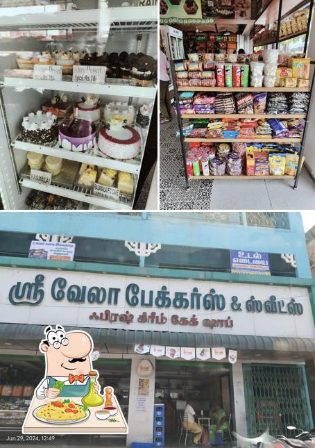 The picture of Sri Vela Bakers & Sweets’s food and exterior
