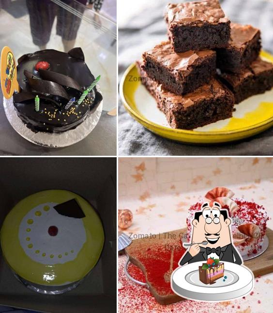 Chocolate cake at The Cake N Cafe