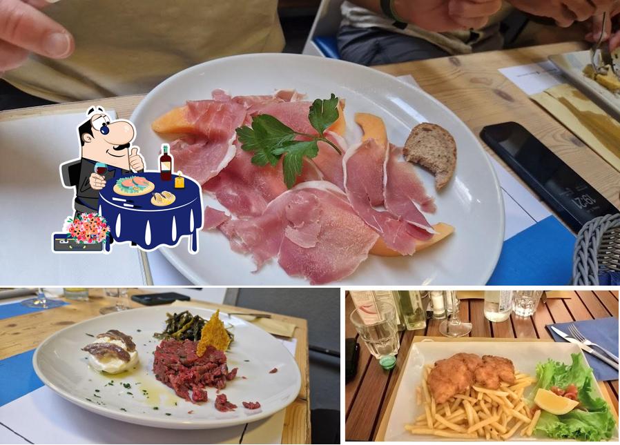 Sashimi al Ristorante Pizzeria Sottovento