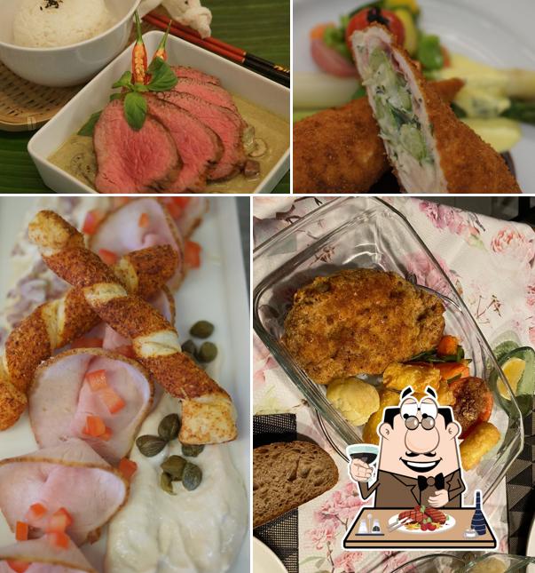 Prova i un pasto a base di carne a Hotel Stalden