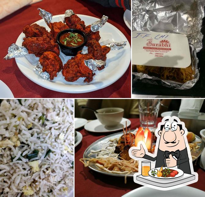 Meals at Surabhi Hotel