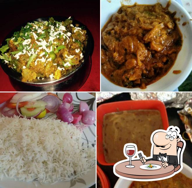 Food at Crazy Chicken