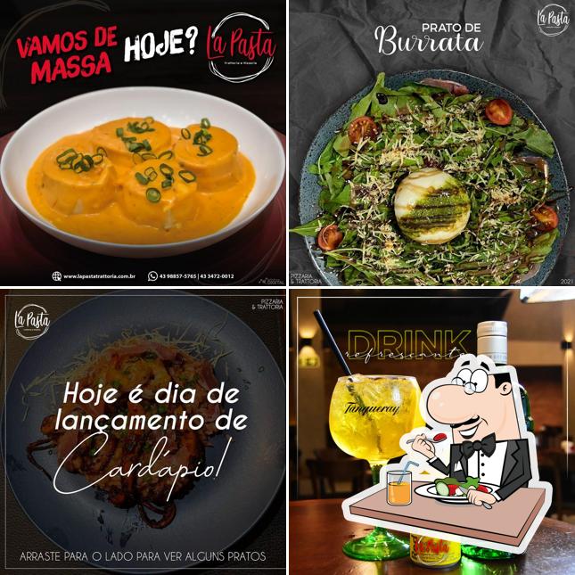 Comida em La Pasta Trattoria e Pizzaria