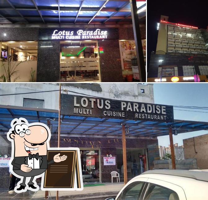 Enjoy the view at the outside area of LOTUS Paradise