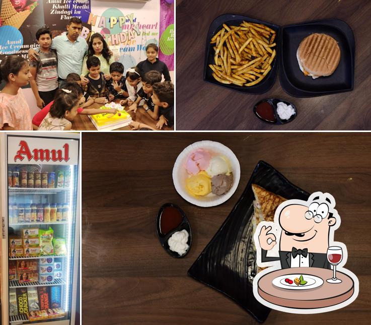 Meals at AMUL ICECREAM & CAFE