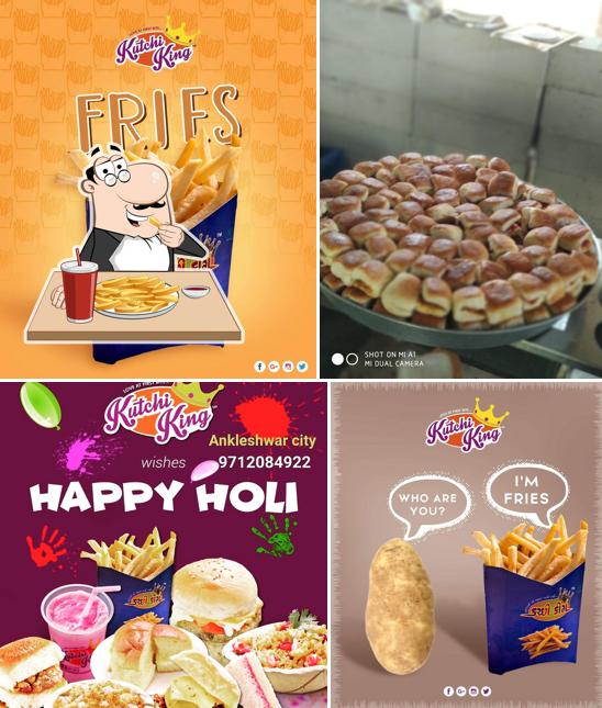 French fries at Kutchiking Ankleshwar