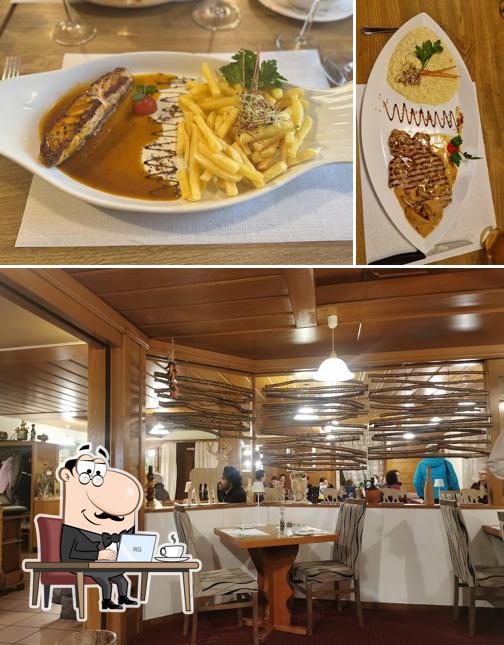 Gli interni di Trattoria Il Peperoncino