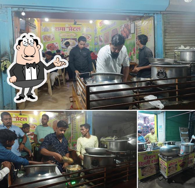 This is the image displaying interior and food at shama Hotel