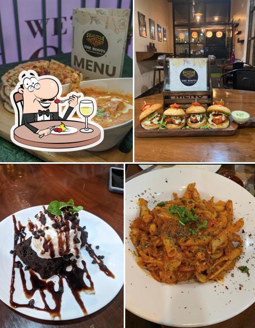 Food at THE ROOTS CAFE AND RESTAURANT