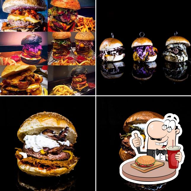 Essayez un hamburger à Birretta Wine and Food